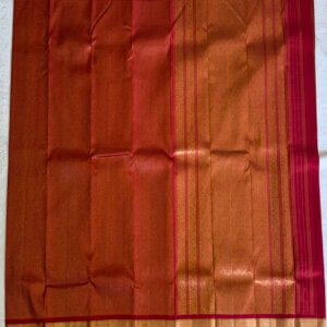A Heritage Red Bridal Kanjeevarm - Image 2