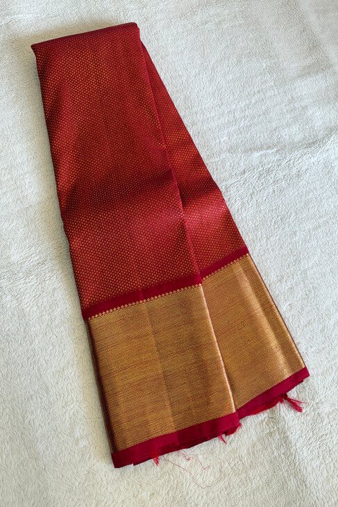 A Heritage Red Bridal Kanjeevarm_1